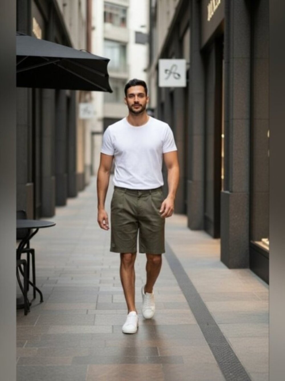 Valentino Men's SZ 52/36/XL Nylon Bermuda Shorts W/VLTN Tag NWOT‎ Made in Italy